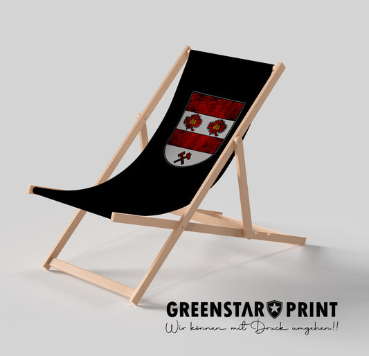 Liegestuhl "Beach Chair" Stadtwappen