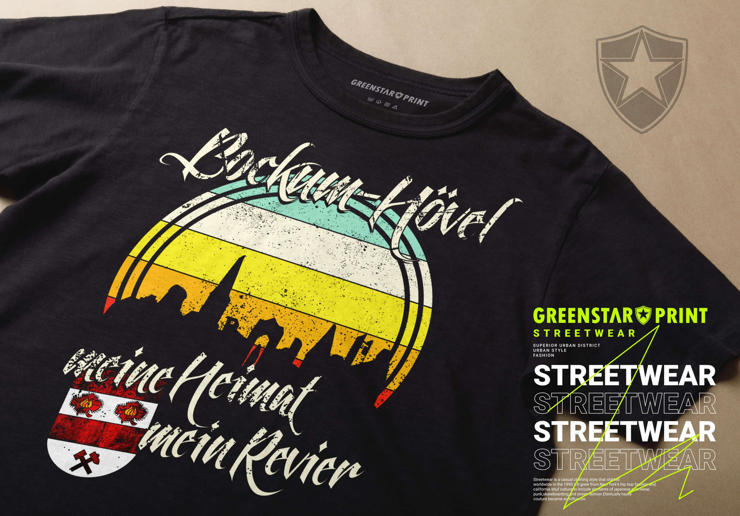 T-Shirt Bockum-Hövel - meine Heimat / mein Revier