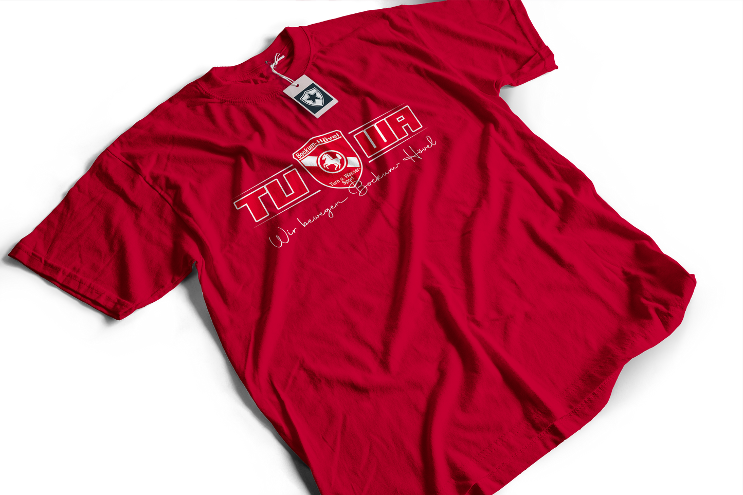 TuWa T-Shirt Baumwolle Rot mit großem Logo