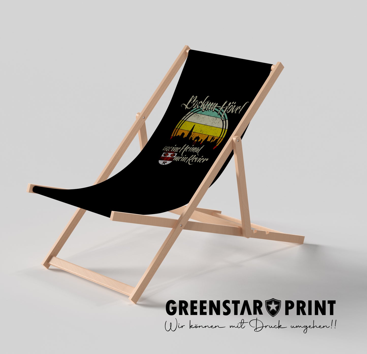 Liegestuhl "Beach Chair" Bockum Hövel - Meine Heimat-Mein Revier