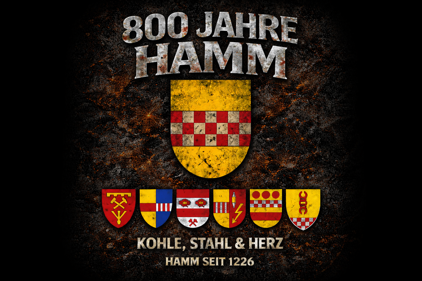 T-Shirt 800 Jahre Hamm