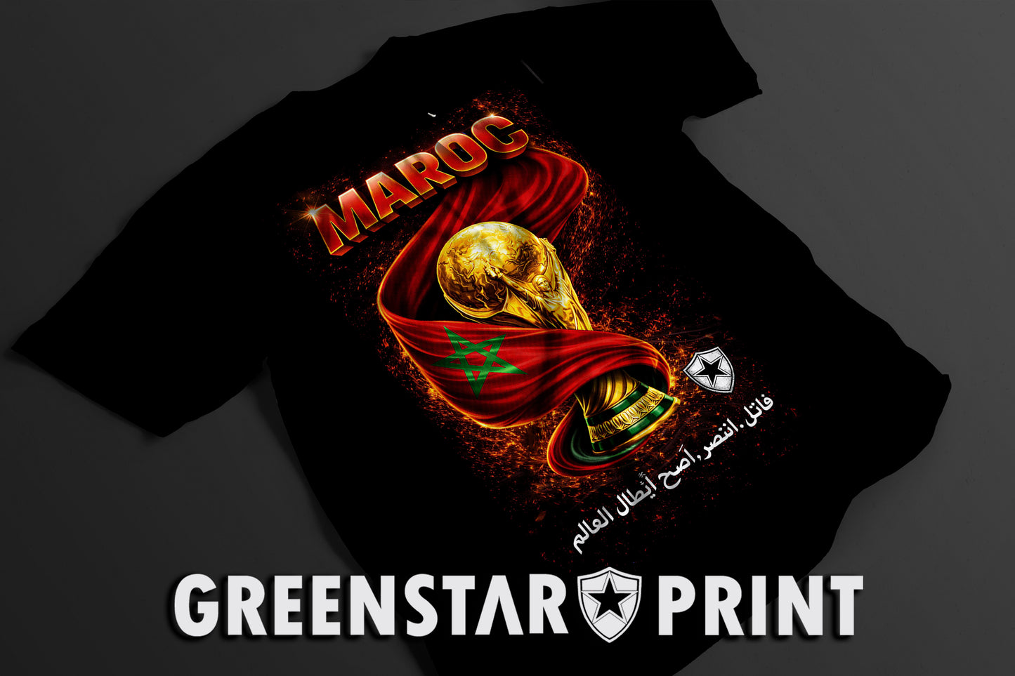 WM 2026 T-Shirt Marokko