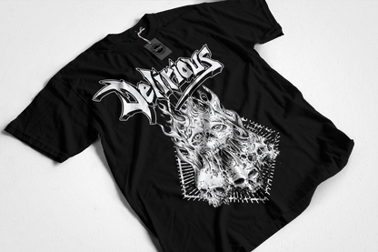 DELIRIOUS - SKULLS - UNISEX T-SHIRT